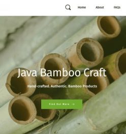 Java Bamboo Craft